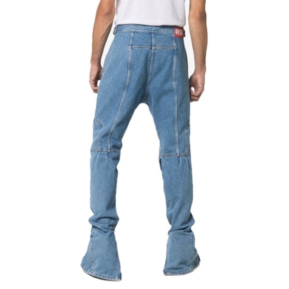 Diesel Red Tag Blue Shayne Oliver Edition Jacket Pocket Jeans In Indi Indigo 24 - Picture 4 of 14